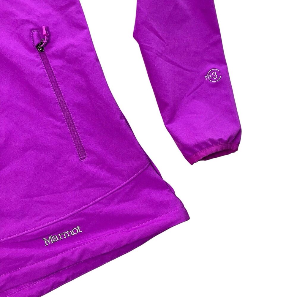 Marmot Large Purple Gorpcore Softshell Jacket Out… - image 3